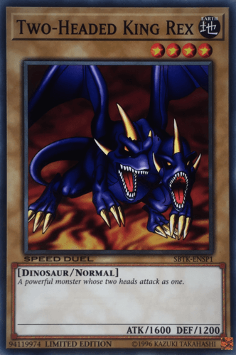 Two-Headed King Rex - SBTK-ENSP1 Common Limited Edition