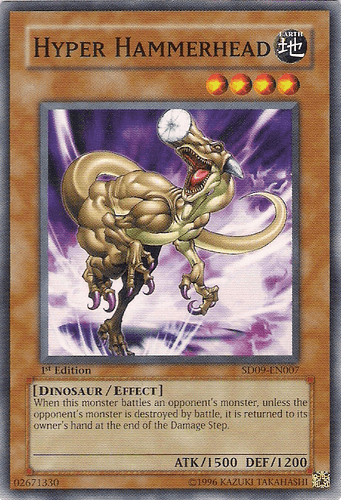 Hyper Hammerhead - SD09-EN007 Common 1st Edition