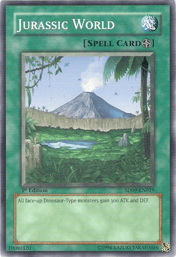 Jurassic World - SD09-EN019 Common 1st Edition