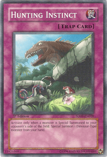 Hunting Instinct - SD09-EN028 Common 1st Edition