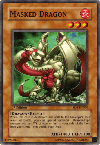 Masked Dragon - SD1-EN009 Common Unlimited
