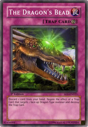 The Dragon's Bead - SD1-EN023 Common 1st Edition