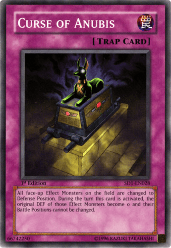 Curse of Anubis - SD1-EN028 Common Unlimited
