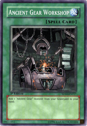 Ancient Gear Workshop - SD10-EN017 Common Unlimited