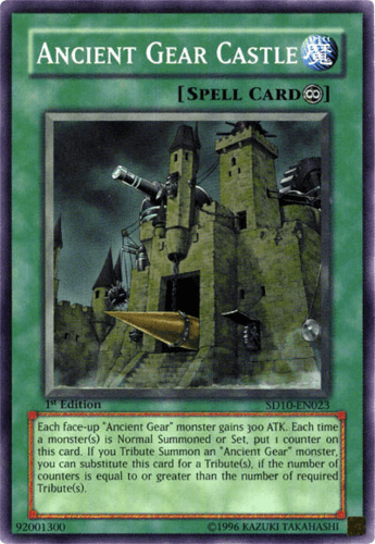 Ancient Gear Castle - SD10-EN023 Common Unlimited