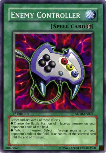 Enemy Controller - SD10-EN027 Common 1st Edition