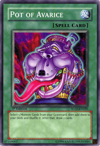 Pot of Avarice - SD10-EN030 Common Unlimited