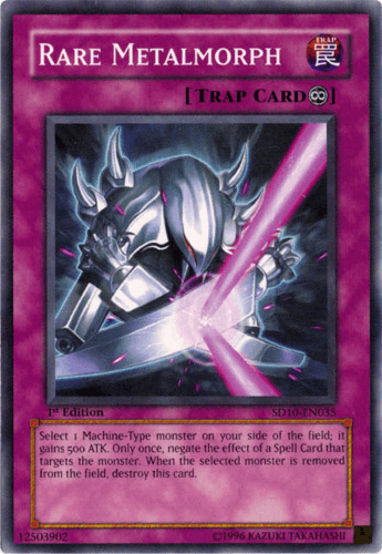 Rare Metalmorph - SD10-EN035 Common Unlimited