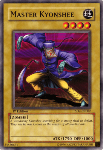 Master Kyonshee - SD2-EN002 Common 1st Edition