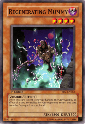 Regenerating Mummy - SD2-EN012 Common Unlimited