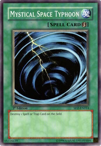 Mystical Space Typhoon - SD2-EN014 Common Unlimited