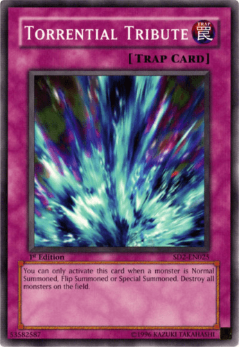 Torrential Tribute - SD2-EN025 Common 1st Edition