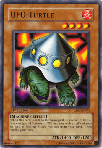 UFO Turtle - SD3-EN004 Common 1st Edition