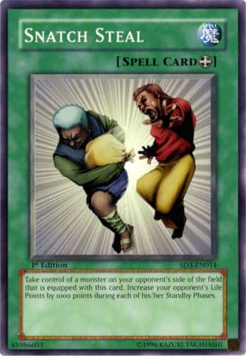 Snatch Steal - SD3-EN014 Common 1st Edition