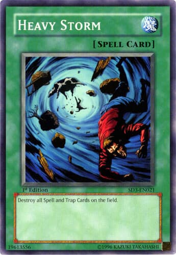 Heavy Storm - SD3-EN021 Common 1st Edition