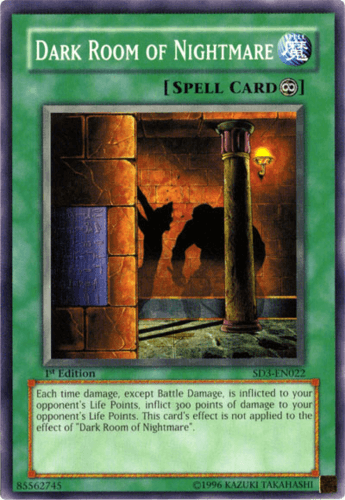 Dark Room of Nightmare - SD3-EN022 Common 1st Edition