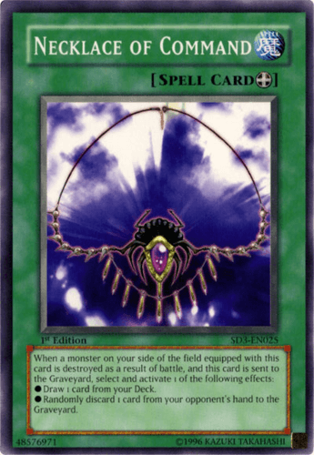 Necklace of Command - SD3-EN025 Common 1st Edition