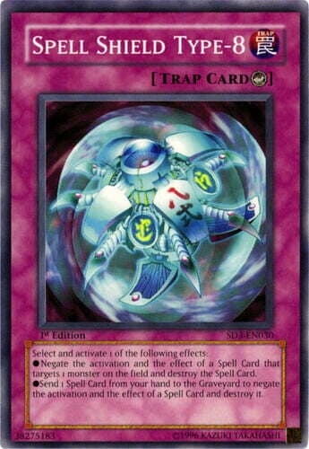 Spell Shield Type-8 - SD3-EN030 Common 1st Edition