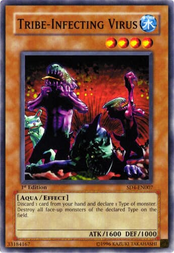 Tribe-Infecting Virus - SD4-EN007 Common 1st Edition