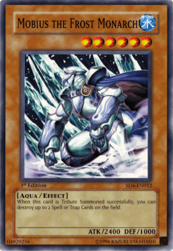 Mobius the Frost Monarch - SD4-EN012 Common 1st Edition