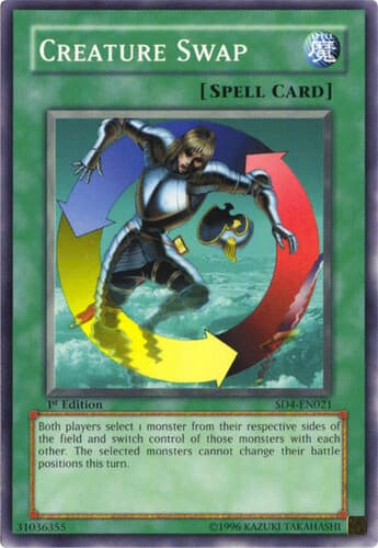 Creature Swap - SD4-EN021 Common 1st Edition