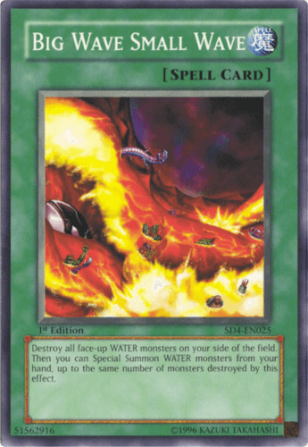 Big Wave Small Wave - SD4-EN025 Common 1st Edition