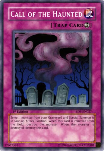 Call of the Haunted - SD4-EN027 Common 1st Edition