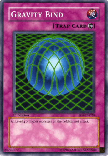Gravity Bind - SD4-EN028 Common 1st Edition