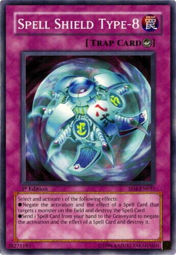 Spell Shield Type-8 - SD4-EN031 Common 1st Edition