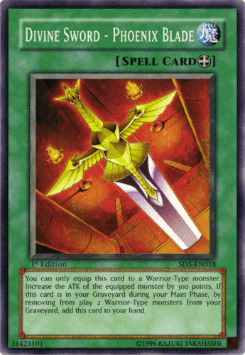 Divine Sword - Phoenix Blade - SD5-EN018 Common 1st Edition