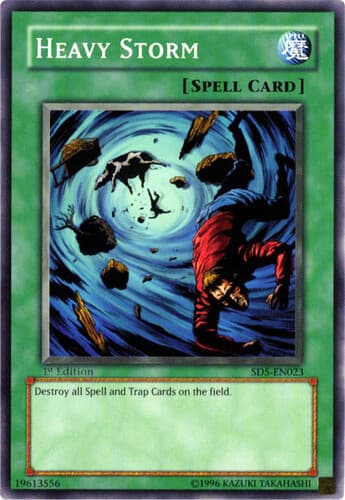 Heavy Storm - SD5-EN023 Common 1st Edition