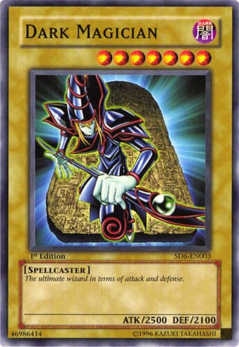 Dark Magician - SD6-EN003 Common Unlimited