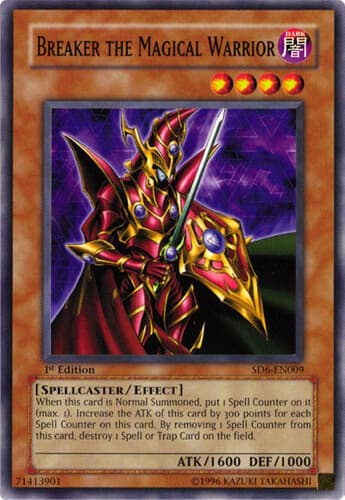 Breaker the Magical Warrior - SD6-EN009 Common Unlimited