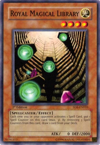 Royal Magical Library - SD6-EN010 Common 1st Edition