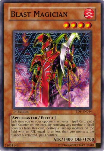 Blast Magician - SD6-EN014 Common 1st Edition