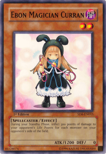 Ebon Magician Curran - SD6-EN015 Common Unlimited