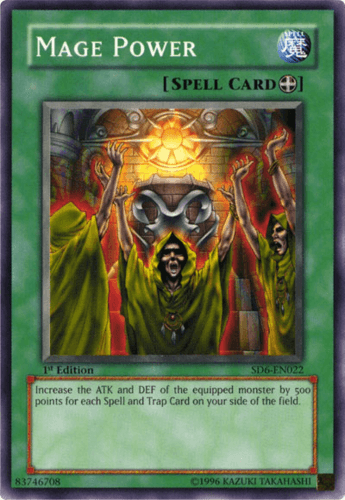 Mage Power - SD6-EN022 Common 1st Edition