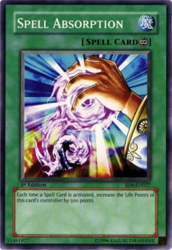 Spell Absorption - SD6-EN027 Common Unlimited
