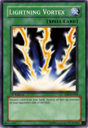 Lightning Vortex - SD6-EN028 Common 1st Edition