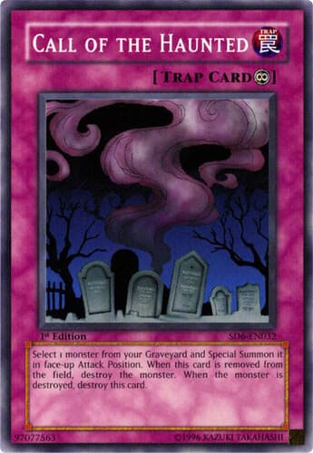 Call of the Haunted - SD6-EN032 Common 1st Edition
