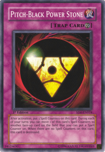 Pitch-Black Power Stone - SD6-EN034 Common Unlimited