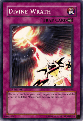 Divine Wrath - SD6-EN035 Common 1st Edition