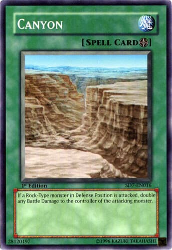 Canyon - SD7-EN016 Common 1st Edition