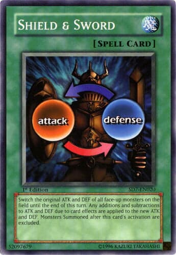 Shield & Sword - SD7-EN020 Common 1st Edition