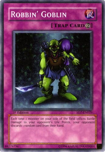Robbin' Goblin - SD7-EN029 Common 1st Edition