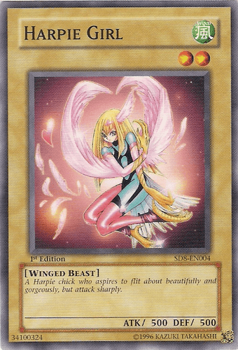 Harpie Girl - SD8-EN004 Common Unlimited