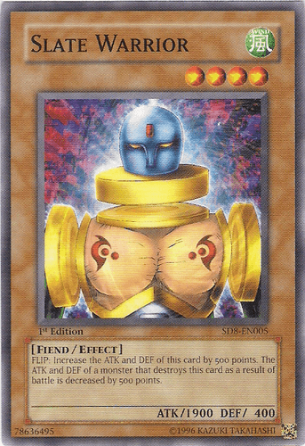 Slate Warrior - SD8-EN005 Common 1st Edition