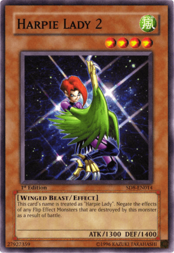 Harpie Lady 2 - SD8-EN014 Common Unlimited