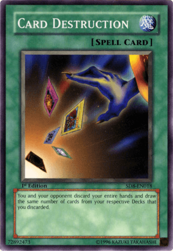 Card Destruction - SD8-EN018 Common Unlimited