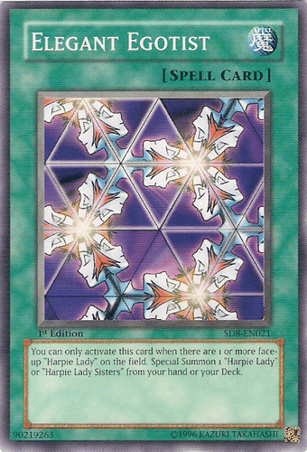 Elegant Egotist - SD8-EN021 Common 1st Edition